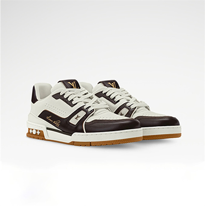 lv louis vuitton trainer low top vintage colorway casual sneaker